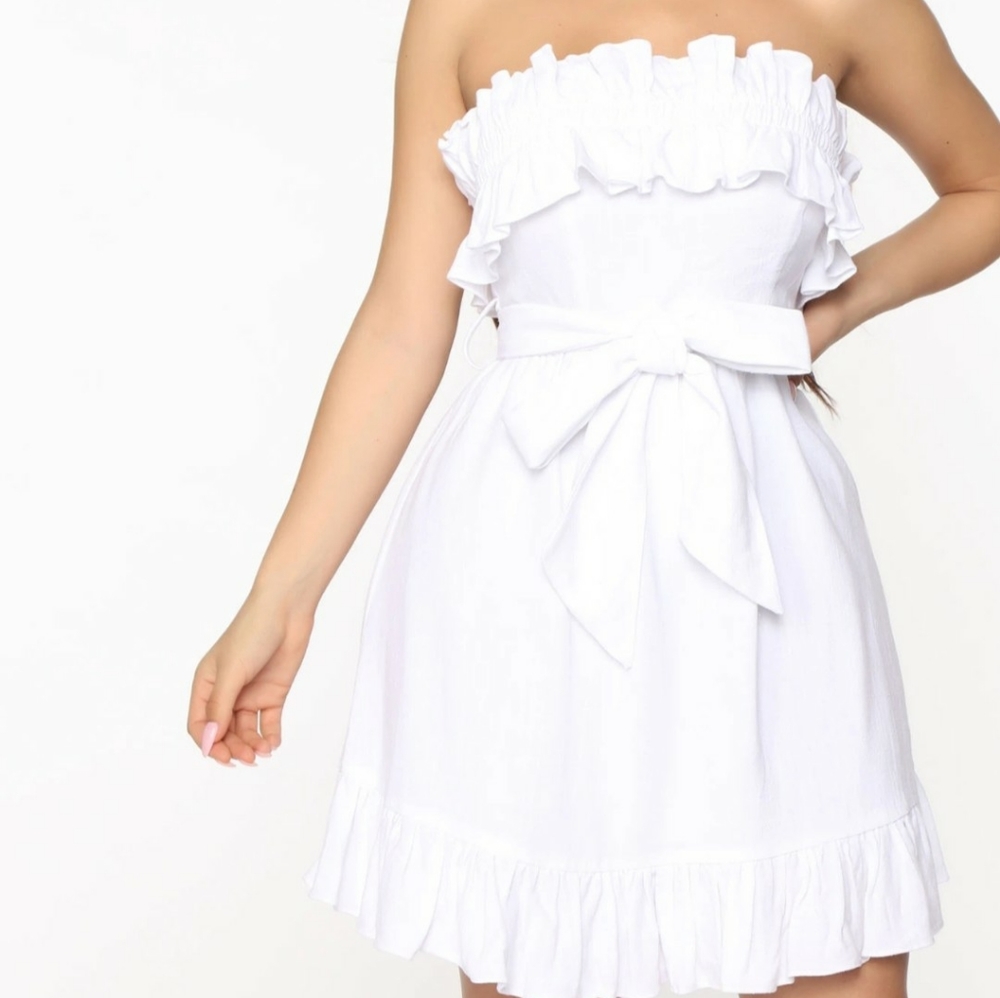 Keeping it Fresh White Mini Dress
